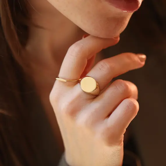 Orbis Yellow Gold Ring - 3