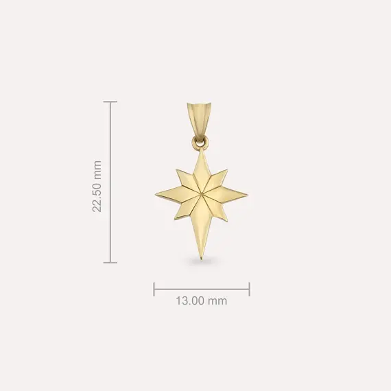 Orion Yellow Gold Charm - 2