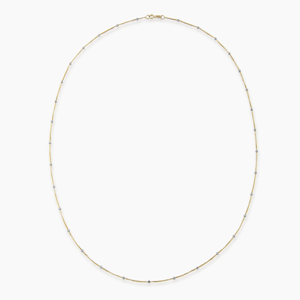 Orla Yellow and White Gold Italian Necklace - 1