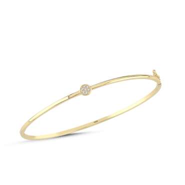 Oval Taşlı Kelepçe - 