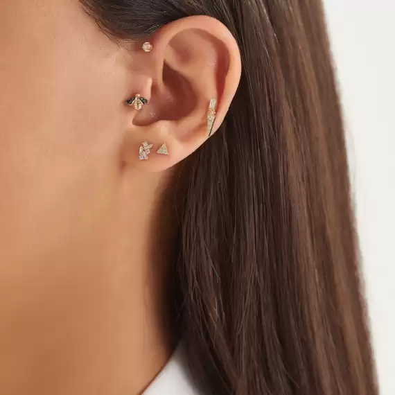 Perseus Diamond Rose Gold Piercing - 2