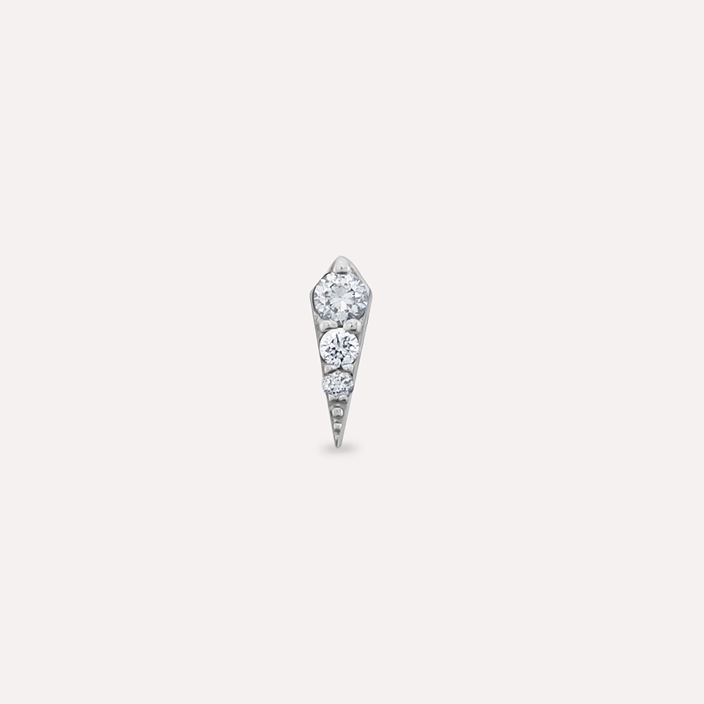 Perseus Diamond White Gold Piercing - 4