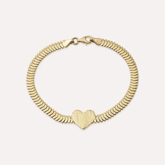 Pith Yellow Gold Bracelet - 1