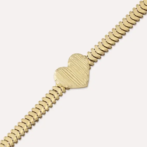 Pith Yellow Gold Bracelet - 3