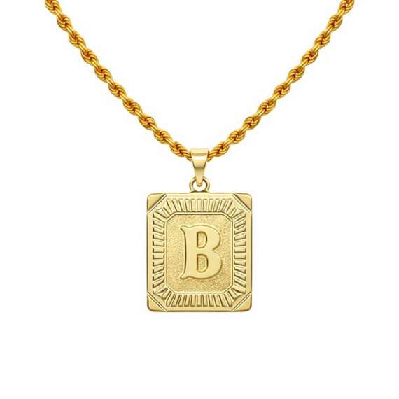Square Signature Kolye Ucu - 1