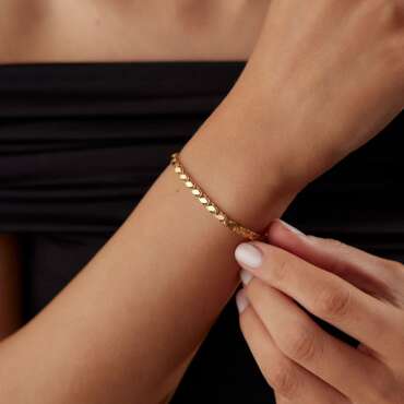 Shine Chain Bileklik - NEV JEWELLERY (1)