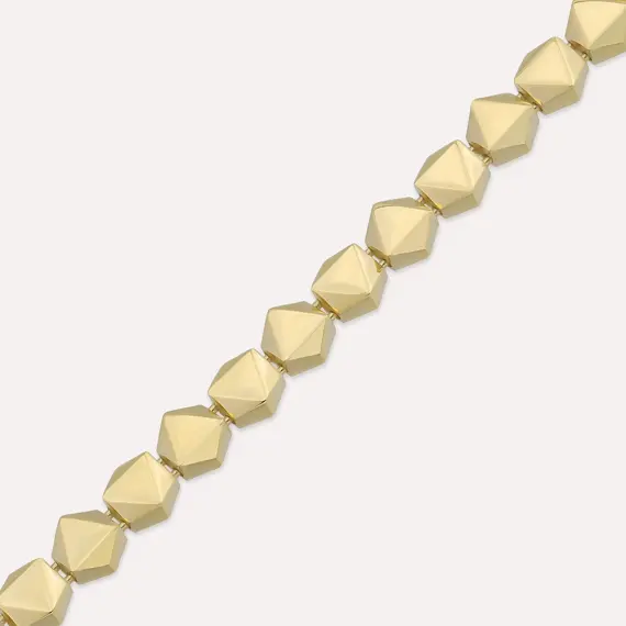 Pulse Yellow Gold Bracelet - 3