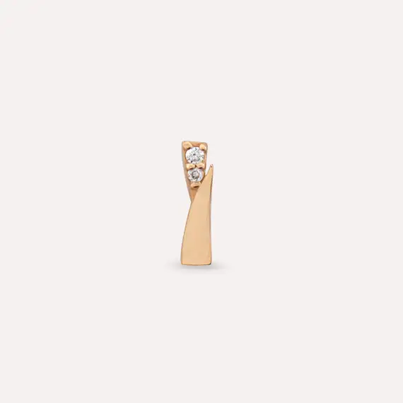 Rea Diamond Rose Gold Piercing - 4