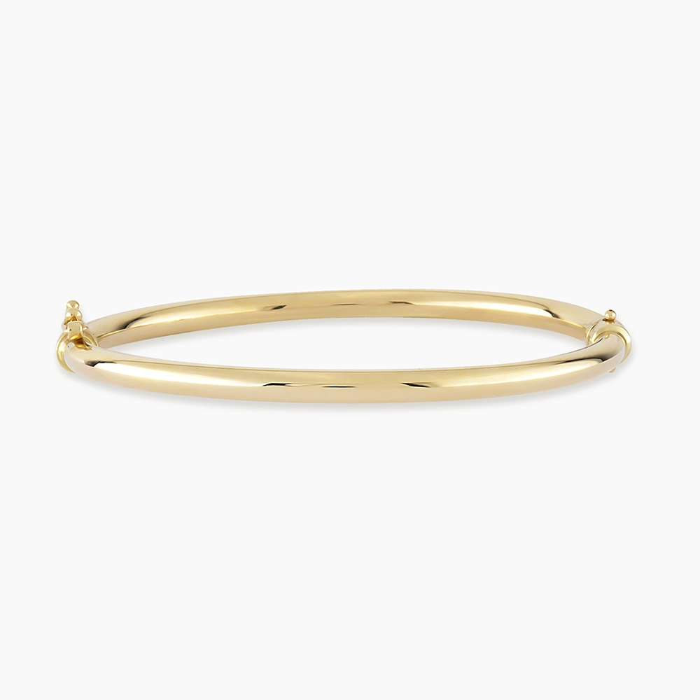 Rond Bold Sarı Altın Bilezik - Nev Jewellery (1)