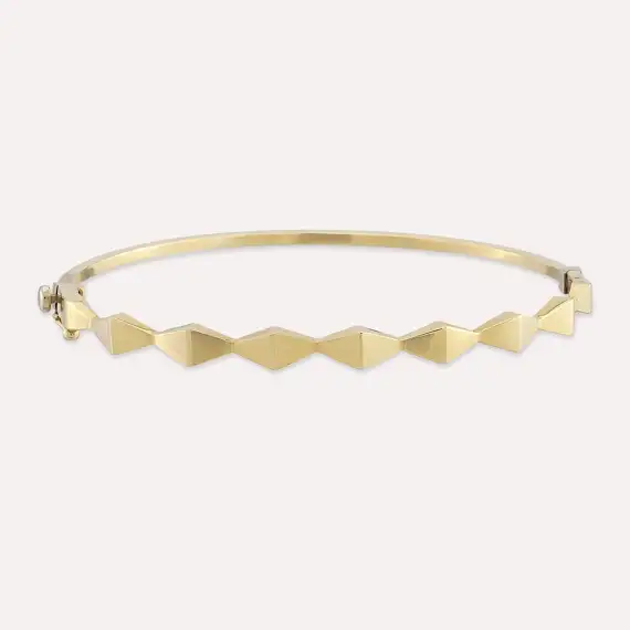 Rosa Yellow Gold Bracelet - 1