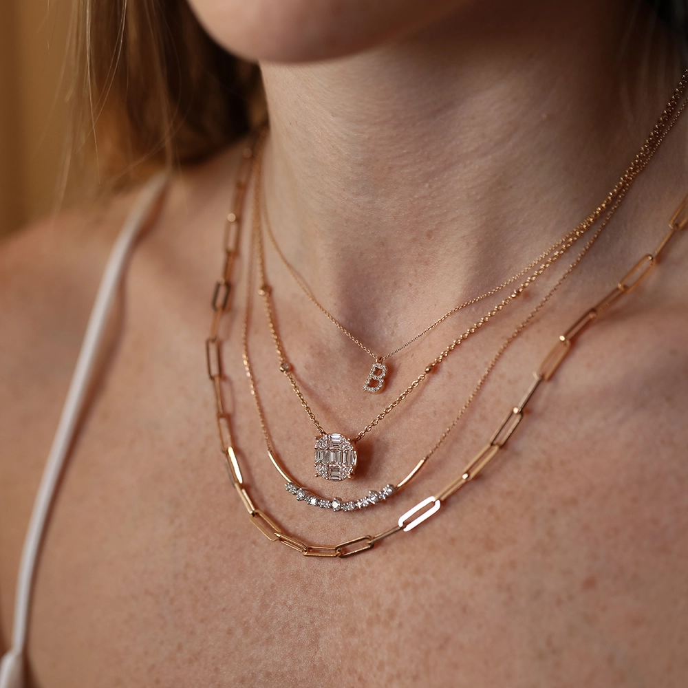 Rose Gold Chain Necklace - Nev Jewellery (1)
