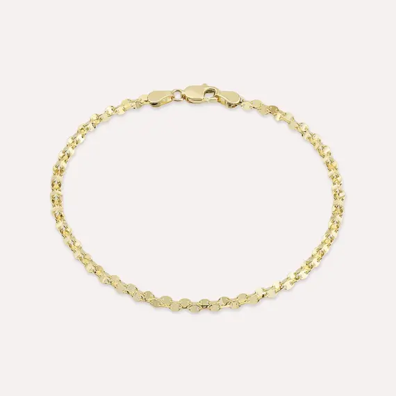 Rove Yellow Gold Bracelet - 1