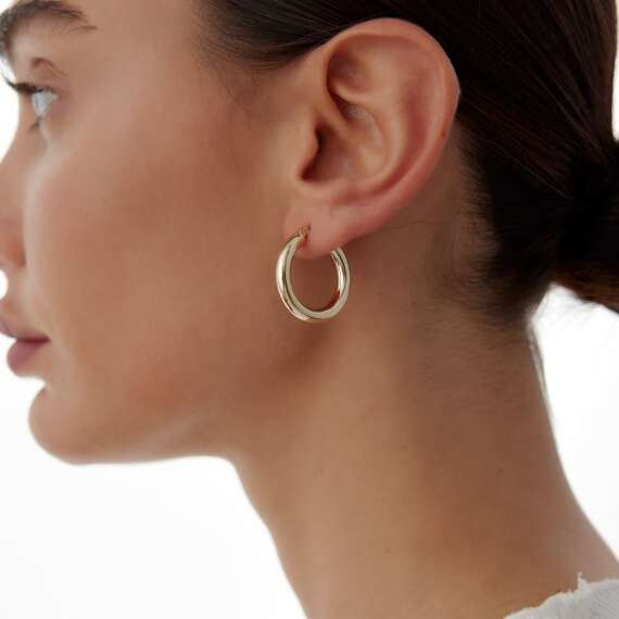 Sade Halka Küpe - 1