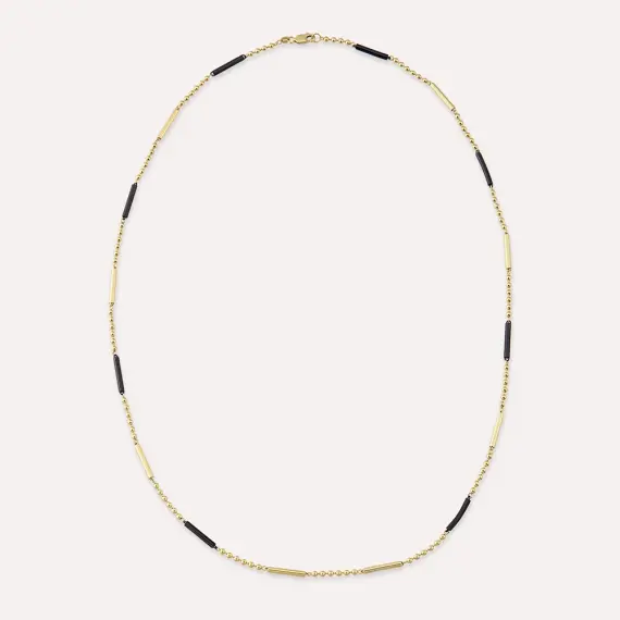 Saida Yellow Gold Necklace - 1
