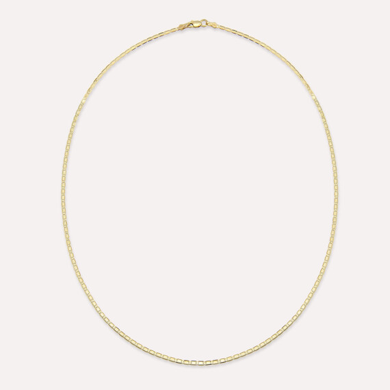 Selt Sarı Altın Kolye Zinciri - Nev Jewellery