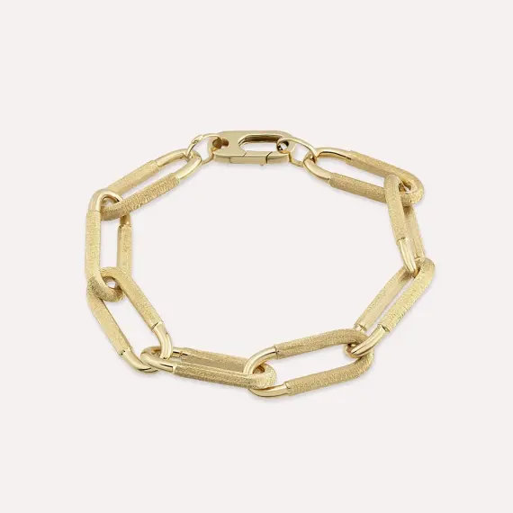 Seric Yellow Gold Bracelet - 1