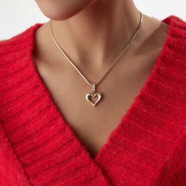 Sevgi Charm Kolye Ucu - NEV JEWELLERY