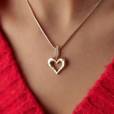 Sevgi Charm Kolye Ucu - NEV JEWELLERY (1)