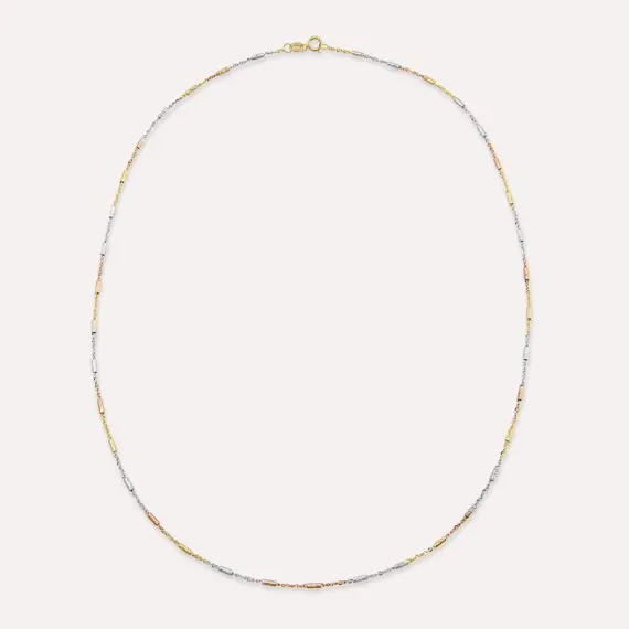Shuck 3 Color Gold Chain - 1