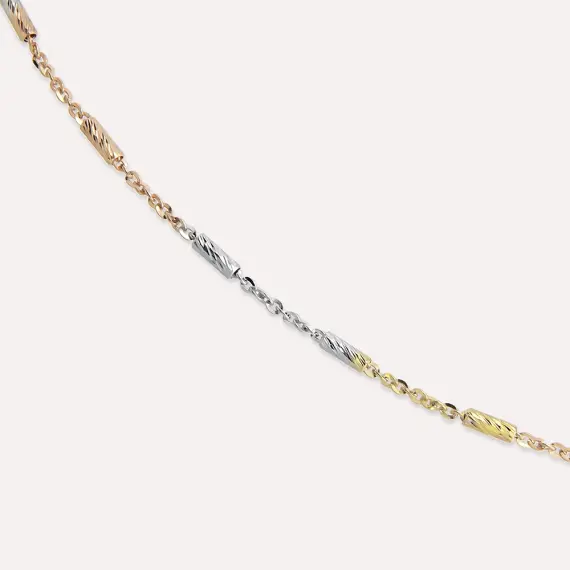 Shuck 3 Color Gold Chain - 3