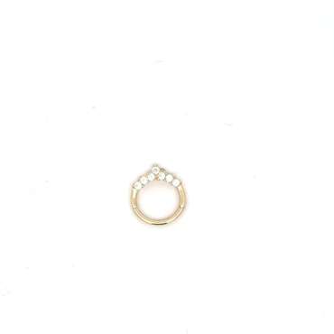 Sıralı Taşlı Helix - NEV JEWELLERY