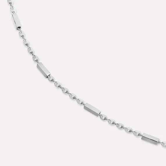 Slinky White Gold Chain - 3