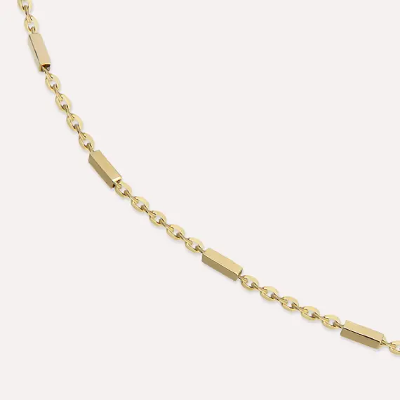 Slinky Yellow Gold Chain - 3
