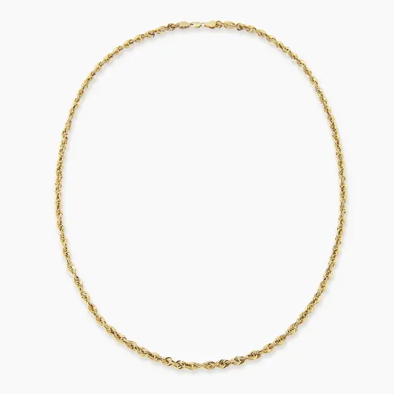 Spiro Yellow Gold Italian Necklace - 1