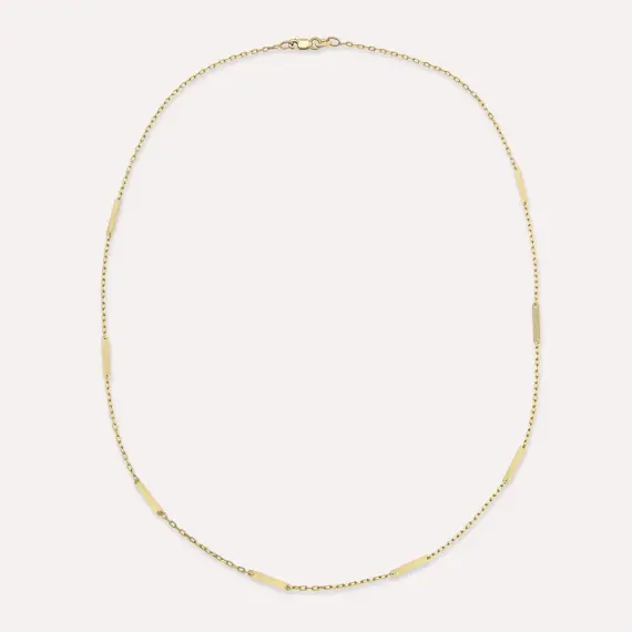 Teine Yellow Gold Chain - 1