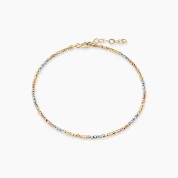 Three Color Dorica Gold Bracelet - 1