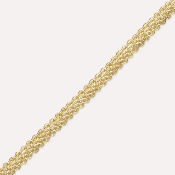 Twiny Yellow Gold Bracelet - 2