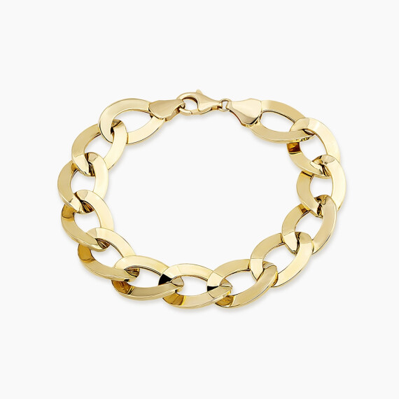 Unity Sarı Altın İtalyan Bileklik - Nev Jewellery