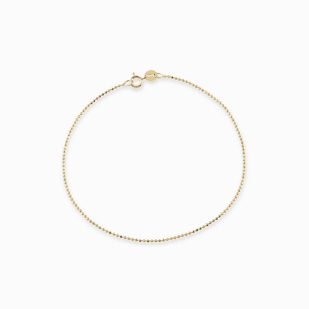 Vela Yellow Gold Italian Bracelet - 1