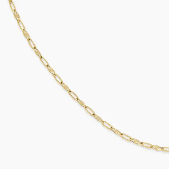 Velia Yellow Gold Italian Necklace - 3