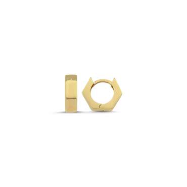 Vida Tasarım Halka Küpe - NEV JEWELLERY