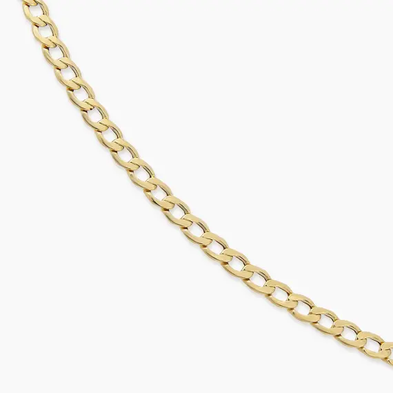 Vigor Yellow Gold Italian Necklace - 4
