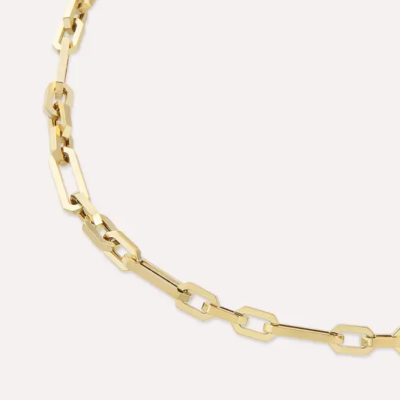 Whorl Yellow Gold Necklace - 3
