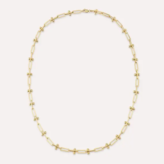 Wick Yellow Gold Necklace - 1