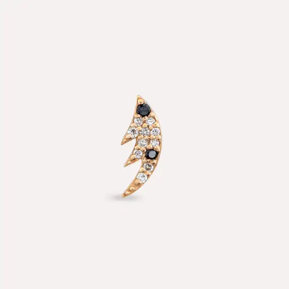 Wing Diamond Rose Gold Piercing - 3