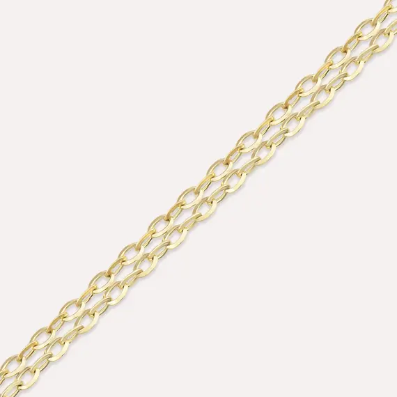 Woozy Yellow Gold Bracelet - 2