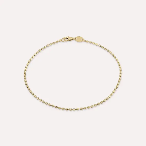 Yellow Gold Dorica Detailed Bracelet - 1