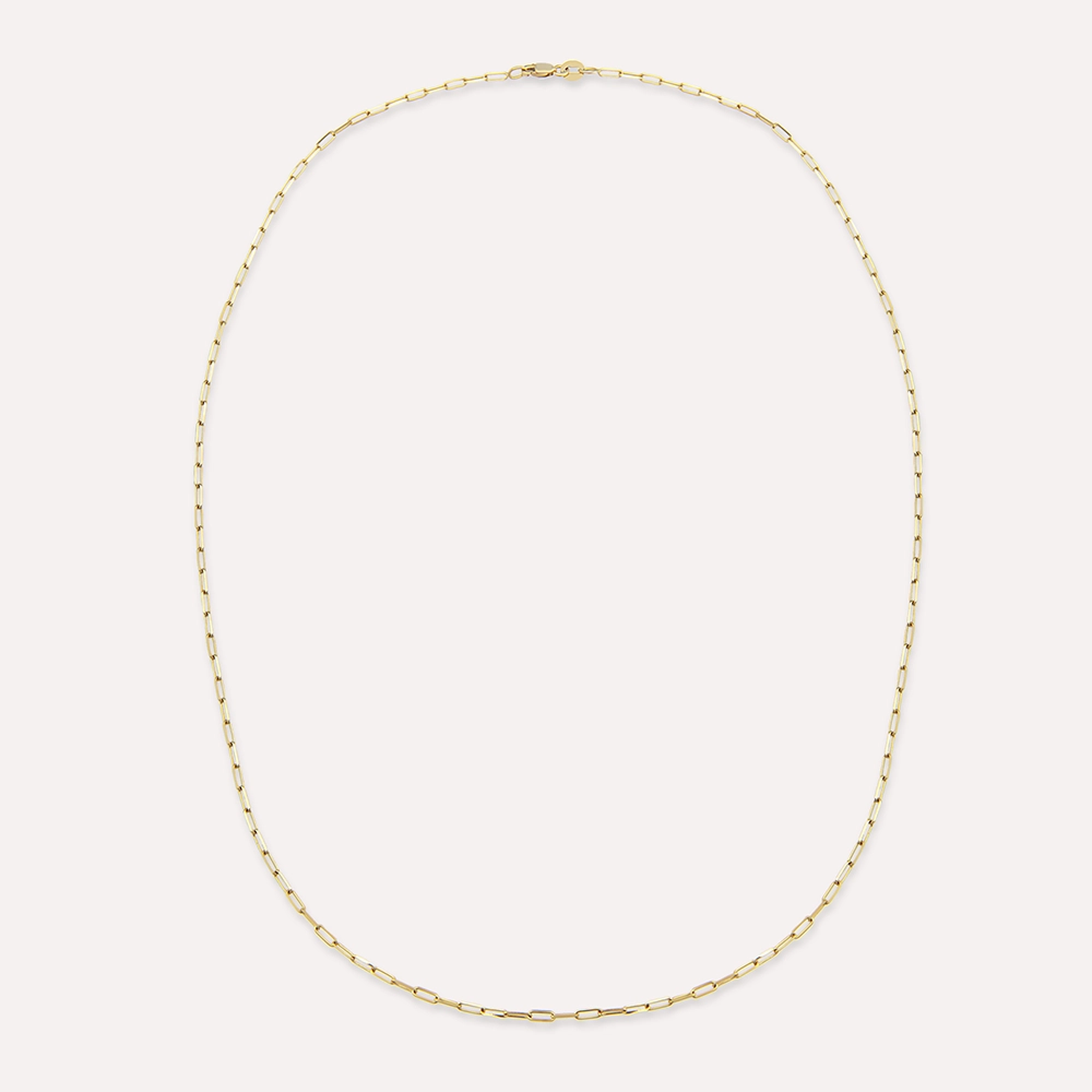 Yellow Gold Medium Chain - 1
