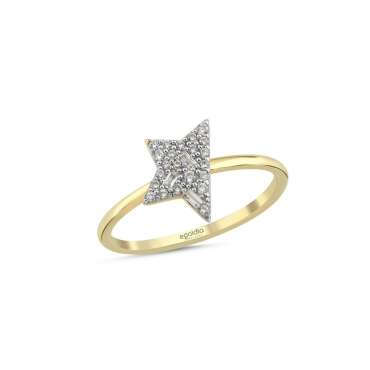 Yıldız Tasarım Taşlı Yüzük - NEV JEWELLERY (1)